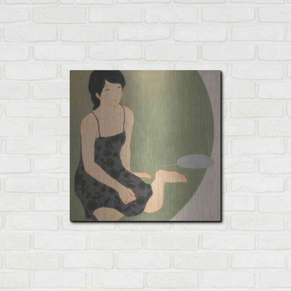 Luxe Metal Art 'Waka Kaede' by Sai Tamiya, Metal Wall Art,24x24