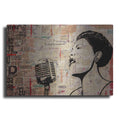 Luxe Metal Art 'Lady Day' by DB Waterman, Metal Wall Art