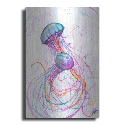 Luxe Metal Art 'You So Jelly' by Marc Allante, Metal Wall Art