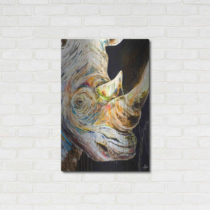 Luxe Metal Art 'Unicorn' by Marc Allante, Metal Wall Art,24x36