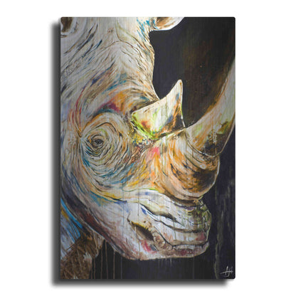 Luxe Metal Art 'Unicorn' by Marc Allante, Metal Wall Art