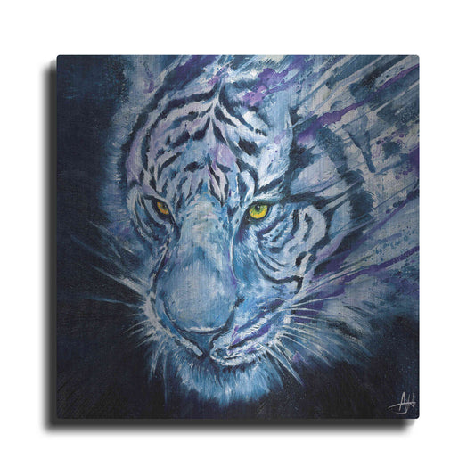 Luxe Metal Art 'Nightstalker' by Marc Allante, Metal Wall Art