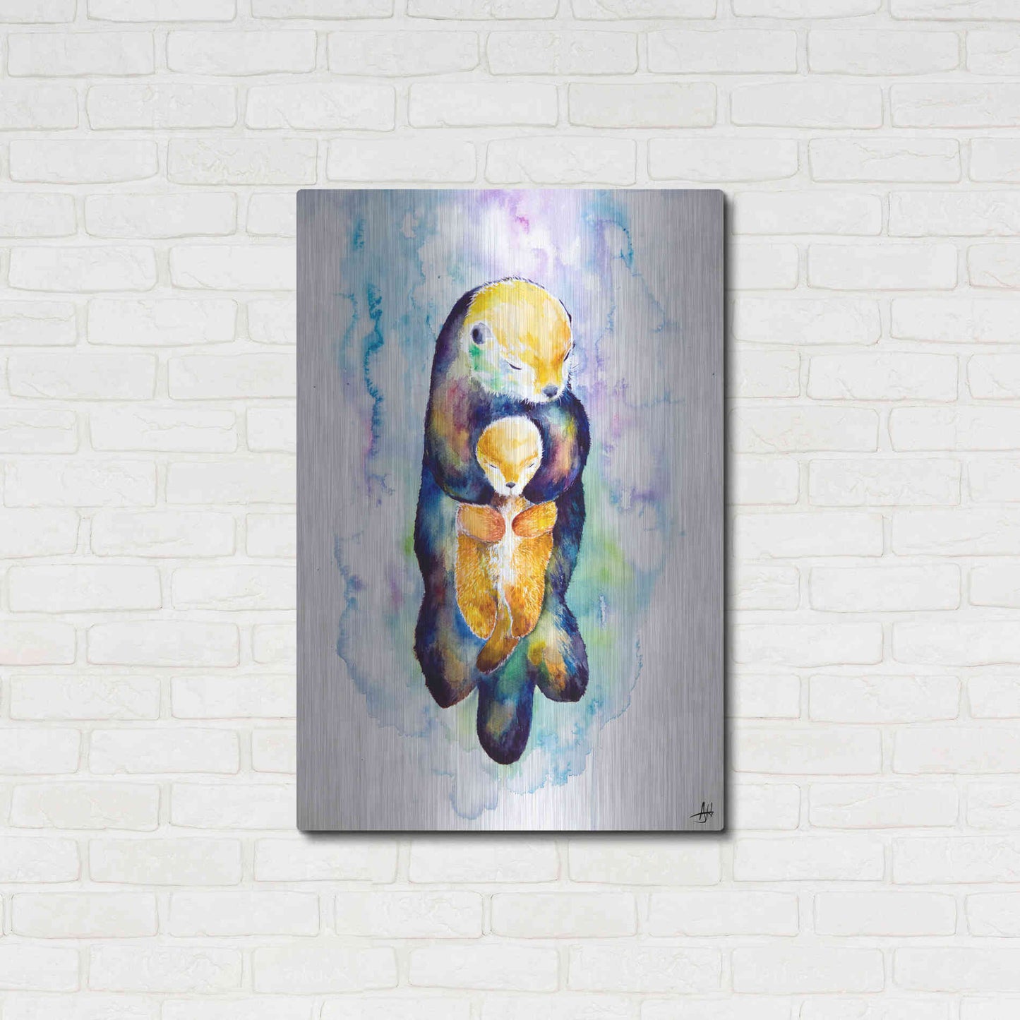 Luxe Metal Art 'Dream On' by Marc Allante, Metal Wall Art,24x36