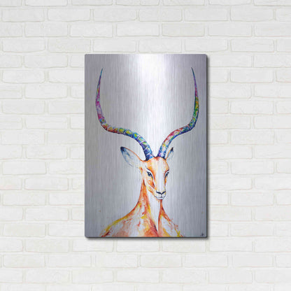 Luxe Metal Art 'Citadel' by Marc Allante, Metal Wall Art,24x36