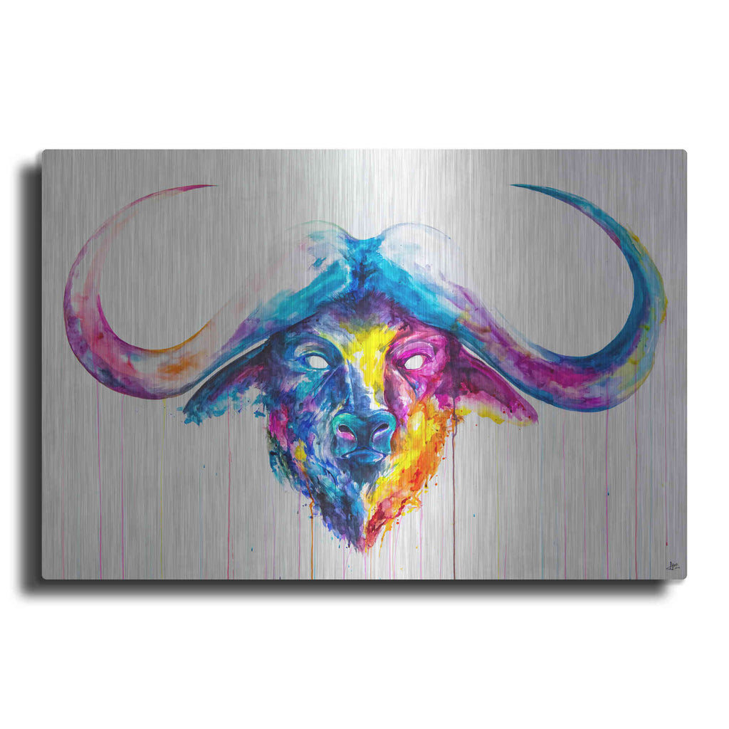 Luxe Metal Art 'Bastion' by Marc Allante, Metal Wall Art