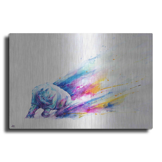 Luxe Metal Art 'Ajax' by Marc Allante, Metal Wall Art