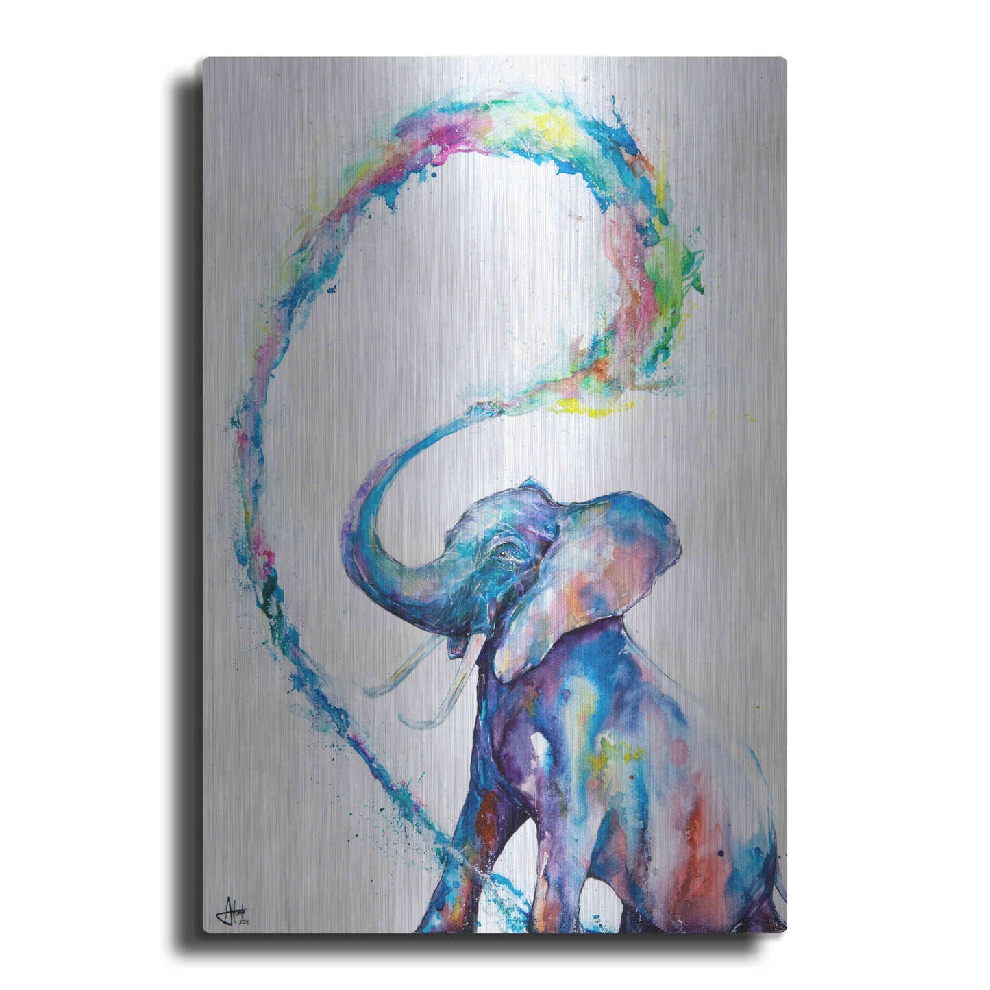 Luxe Metal Art 'Veris' by Marc Allante, Metal Wall Art