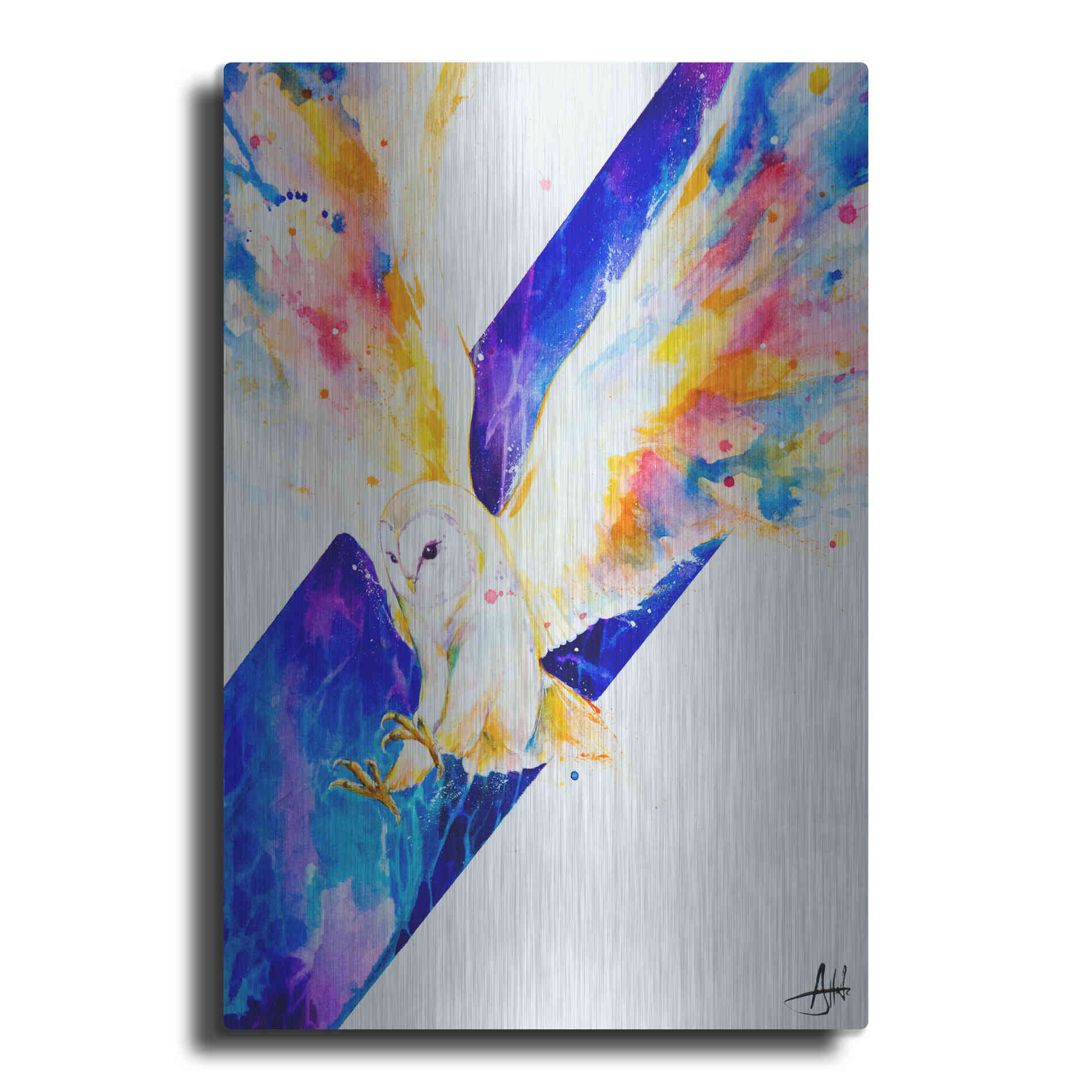 Luxe Metal Art 'Hector' by Marc Allante, Metal Wall Art