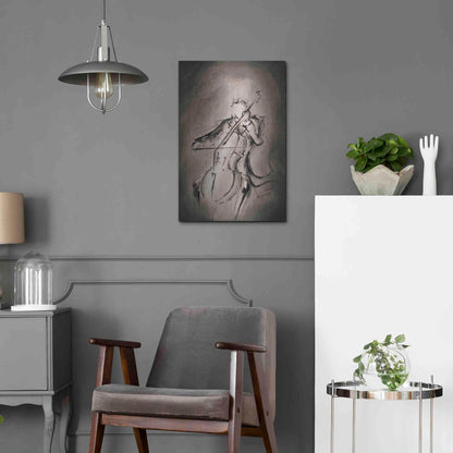 Luxe Metal Art 'The Cellist' by Marc Allante, Metal Wall Art,16x24