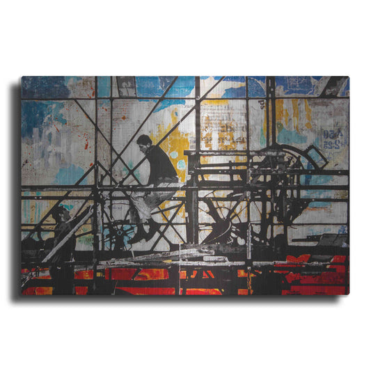 Luxe Metal Art 'Four Corners' by DB Waterman, Metal Wall Art