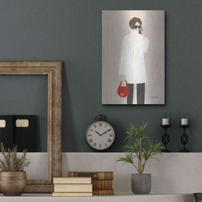 Luxe Metal Art 'Monday Morning' by Megan Galante, Metal Wall Art,12x16