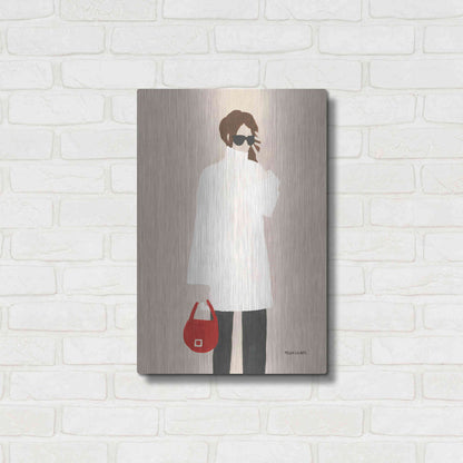 Luxe Metal Art 'Monday Morning' by Megan Galante, Metal Wall Art,16x24