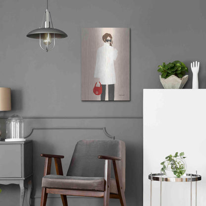 Luxe Metal Art 'Monday Morning' by Megan Galante, Metal Wall Art,16x24