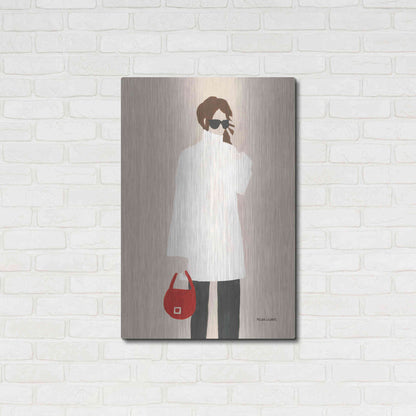 Luxe Metal Art 'Monday Morning' by Megan Galante, Metal Wall Art,24x36