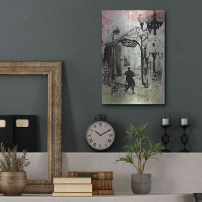 Luxe Metal Art 'Rush Hour' by DB Waterman, Metal Wall Art,12x16