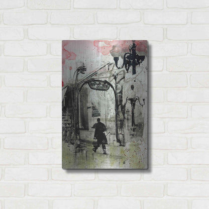 Luxe Metal Art 'Rush Hour' by DB Waterman, Metal Wall Art,16x24