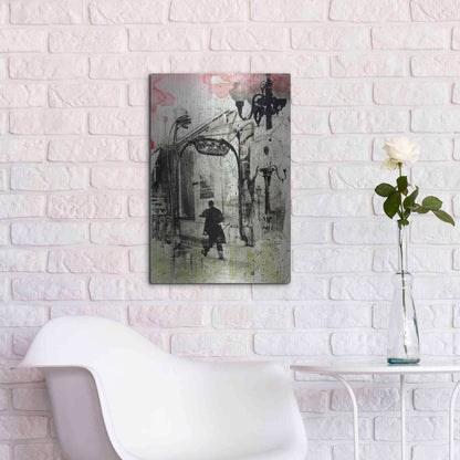 Luxe Metal Art 'Rush Hour' by DB Waterman, Metal Wall Art,16x24