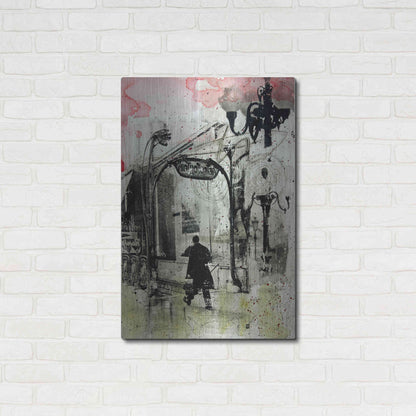 Luxe Metal Art 'Rush Hour' by DB Waterman, Metal Wall Art,24x36