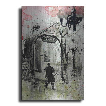 Luxe Metal Art 'Rush Hour' by DB Waterman, Metal Wall Art