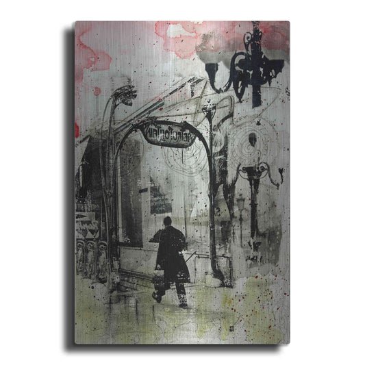 Luxe Metal Art 'Rush Hour' by DB Waterman, Metal Wall Art