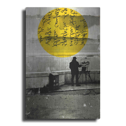 Luxe Metal Art 'Street With A View' by DB Waterman, Metal Wall Art