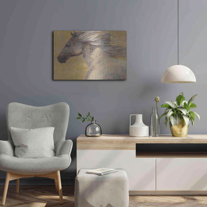 Luxe Metal Art 'Into the Wind' by Albena Hristova, Metal Wall Art,24x16
