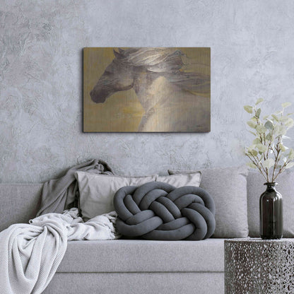 Luxe Metal Art 'Into the Wind' by Albena Hristova, Metal Wall Art,36x24