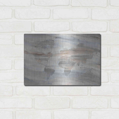Luxe Metal Art 'Misty World' by Albena Hristova, Metal Wall Art,16x12