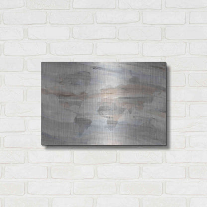 Luxe Metal Art 'Misty World' by Albena Hristova, Metal Wall Art,24x16
