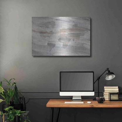 Luxe Metal Art 'Misty World' by Albena Hristova, Metal Wall Art,36x24