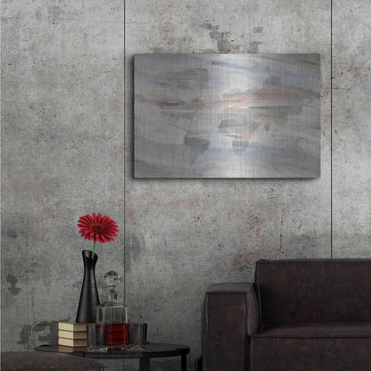 Luxe Metal Art 'Misty World' by Albena Hristova, Metal Wall Art,36x24