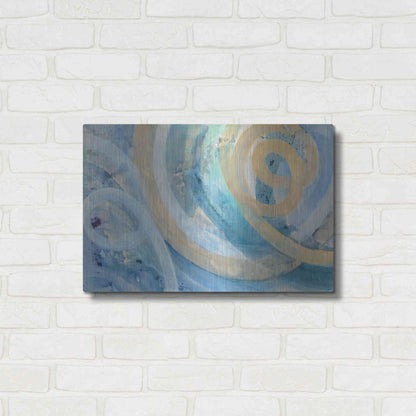 Luxe Metal Art 'On the Roller Coaster' by Albena Hristova, Metal Wall Art,24x16