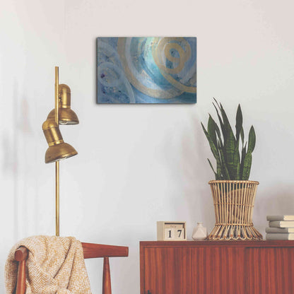Luxe Metal Art 'On the Roller Coaster' by Albena Hristova, Metal Wall Art,24x16