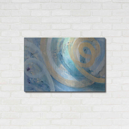 Luxe Metal Art 'On the Roller Coaster' by Albena Hristova, Metal Wall Art,36x24