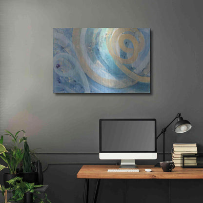 Luxe Metal Art 'On the Roller Coaster' by Albena Hristova, Metal Wall Art,36x24