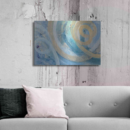Luxe Metal Art 'On the Roller Coaster' by Albena Hristova, Metal Wall Art,36x24