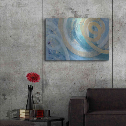 Luxe Metal Art 'On the Roller Coaster' by Albena Hristova, Metal Wall Art,36x24
