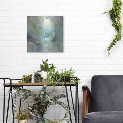 Luxe Metal Art 'Sunny Bloom' by Albena Hristova, Metal Wall Art,12x12