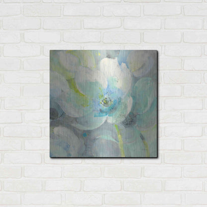 Luxe Metal Art 'Sunny Bloom' by Albena Hristova, Metal Wall Art,24x24
