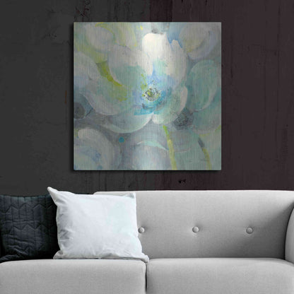 Luxe Metal Art 'Sunny Bloom' by Albena Hristova, Metal Wall Art,36x36