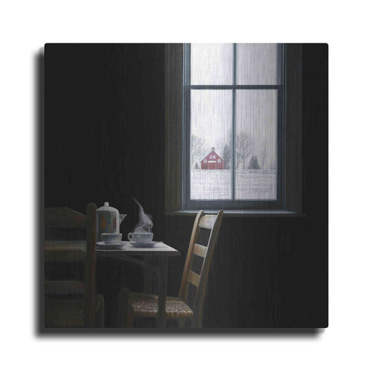 Luxe Metal Art 'Pause' by Karen Hollingsworth