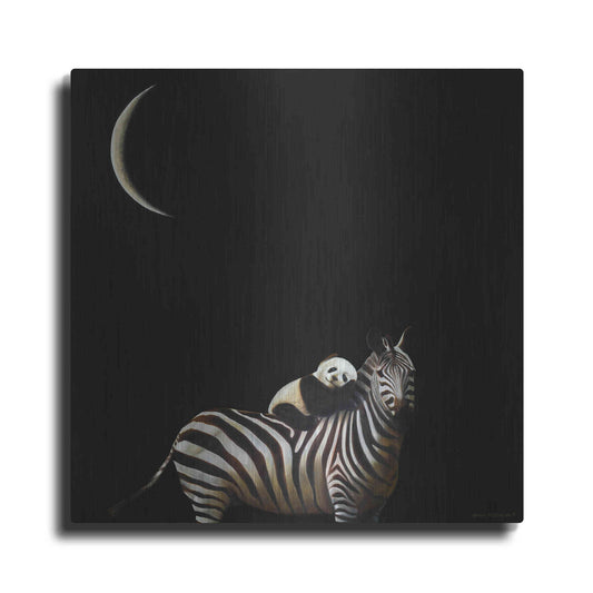 Luxe Metal Art 'Safe Passage No. 2' by Karen Hollingsworth