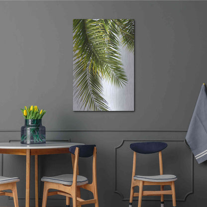 Luxe Metal Art 'Palm Leaves' by Lexie Greer,24x36