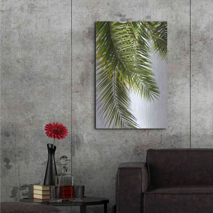 Luxe Metal Art 'Palm Leaves' by Lexie Greer,24x36