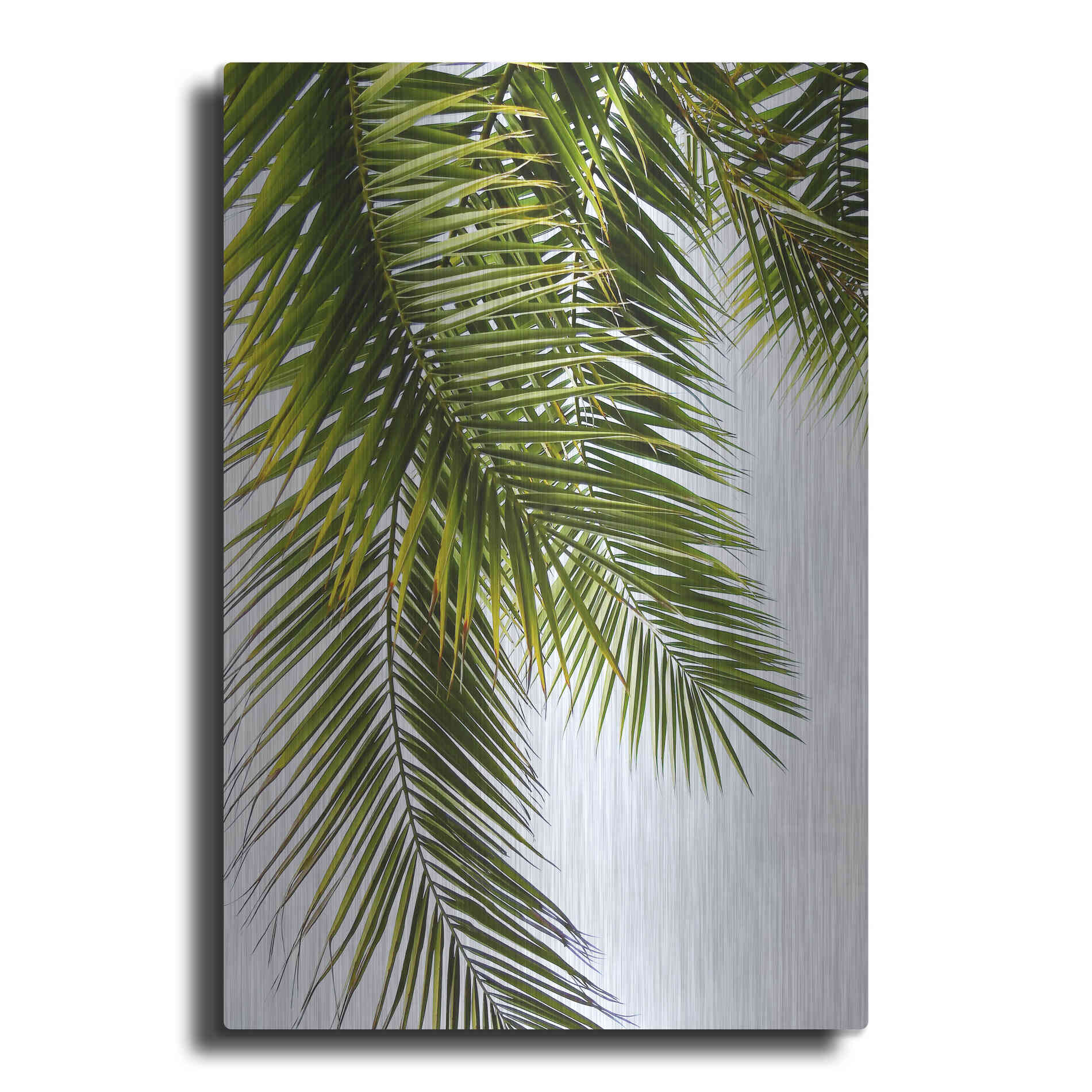 Luxe Metal Art 'Palm Leaves' by Lexie Greer