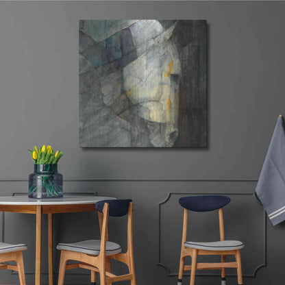 Luxe Metal Art 'Quiet' by Albena Hristova, Metal Wall Art,36x36