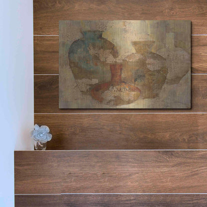 Luxe Metal Art 'Still Life Quartet' by Albena Hristova, Metal Wall Art,16x12