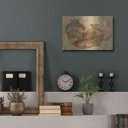 Luxe Metal Art 'Still Life Quartet' by Albena Hristova, Metal Wall Art,16x12