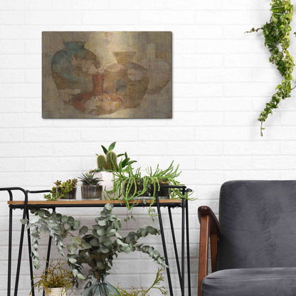Luxe Metal Art 'Still Life Quartet' by Albena Hristova, Metal Wall Art,16x12