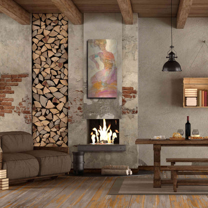 Luxe Metal Art 'Reflection II' by Albena Hristova, Metal Wall Art,24x48